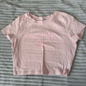 GARAGE Pink Saint Tropez Baby Tee